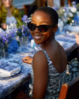 Thuso Mbedu Instagram - When in Paris, Dior 🫶🏾

📸: @pierre__mouton