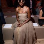 Thuso Mbedu Instagram - Dior Haute Couture Show Dressed by @dior Makeup by @jessicasmalls Hair by @naivashaintl