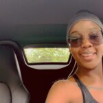 Thuso Mbedu Instagram - Everybody needs someone who will kick their butt then gas them up like @gabrielamclain 😂🤣😂 The number of times she said the Porsche 718 Boxster suits me. I said skrrrrrr I agree 😌 Thank you @porscheusa for the quality time with my new bestie 🏎️💨🍃