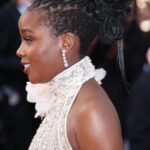 Thuso Mbedu Instagram - • CANNES • The details🥰 Makeup by @jessicasmalls Hair by @barthair Dress by @eliesaabworld Styled by @waymanandmicah Jewelry by @chopard Images courtesy of @gettyimages Oh yes. When “Elemental” comes out, go watch it. It was a delight🥰