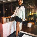 Thuso Mbedu Instagram - Seoul time ✌🏾 🫰🏾 Seoul, South Korea