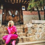 Thuso Mbedu Instagram - Seoul time ✌🏾 🫰🏾 Seoul, South Korea