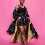 Thuso Mbedu Instagram - The night of the Gris Dior launch was 💜🥰😍 Portraits Photographer: @gersonlopes_photographer for @elleusa Styled: Wayman and Micah in @dior Makeup: @rebekahaladdin using @diorbeauty Hair: @sharifposton #DAREINGRISDIOR #DIORLACOLLECTIONPRIVEE”