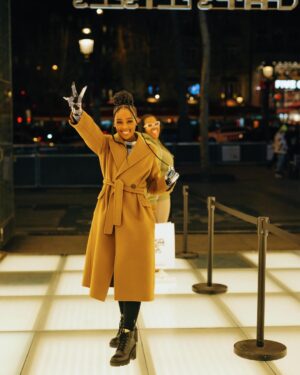 Thuso Mbedu Instagram - So I need someone to write a movie set in Paris and cast me in it so I can live there for a few months 😭😂

And the last frame will now always be my “it’s-clear-what-life-looks-like-with-and-without @aust_malema behind-the-lens”🥹 sembi bontase 😢😔