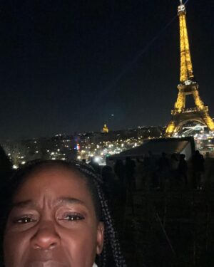 Thuso Mbedu Instagram - So I need someone to write a movie set in Paris and cast me in it so I can live there for a few months 😭😂

And the last frame will now always be my “it’s-clear-what-life-looks-like-with-and-without @aust_malema behind-the-lens”🥹 sembi bontase 😢😔