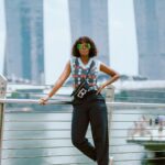 Thuso Mbedu Instagram - Spending some time in beautiful Singapore with the @porscheusa fam for the launch of the new Macan BEV 😍 Captured by @aust_malema @_rtcstudios