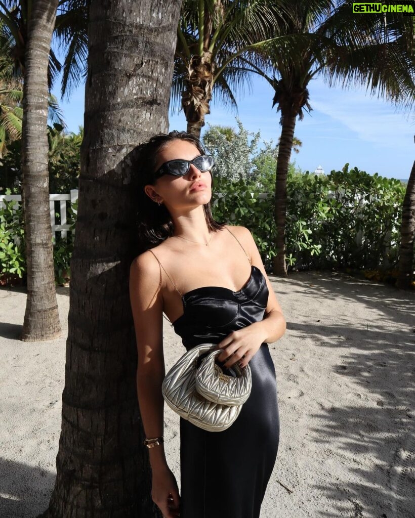 Thylane Blondeau Instagram - 🌴#miumiuholiday @miumiu Miami, Florida