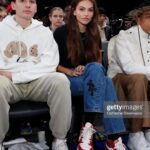 Thylane Blondeau Instagram - Thank you @nbaeurope had so much fun ❤️ #nbaparis Accor Arena