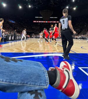 Thylane Blondeau Instagram - Thank you @nbaeurope had so much fun ❤️ #nbaparis