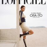 Thylane Blondeau Instagram - Thank you @lofficielriviera for having me for the cover ❤️ thanks to the best team @jenjalouse @ora_ito @pierreangecarlotti @johanne1119 🩵 family 🩵 Marseille, France