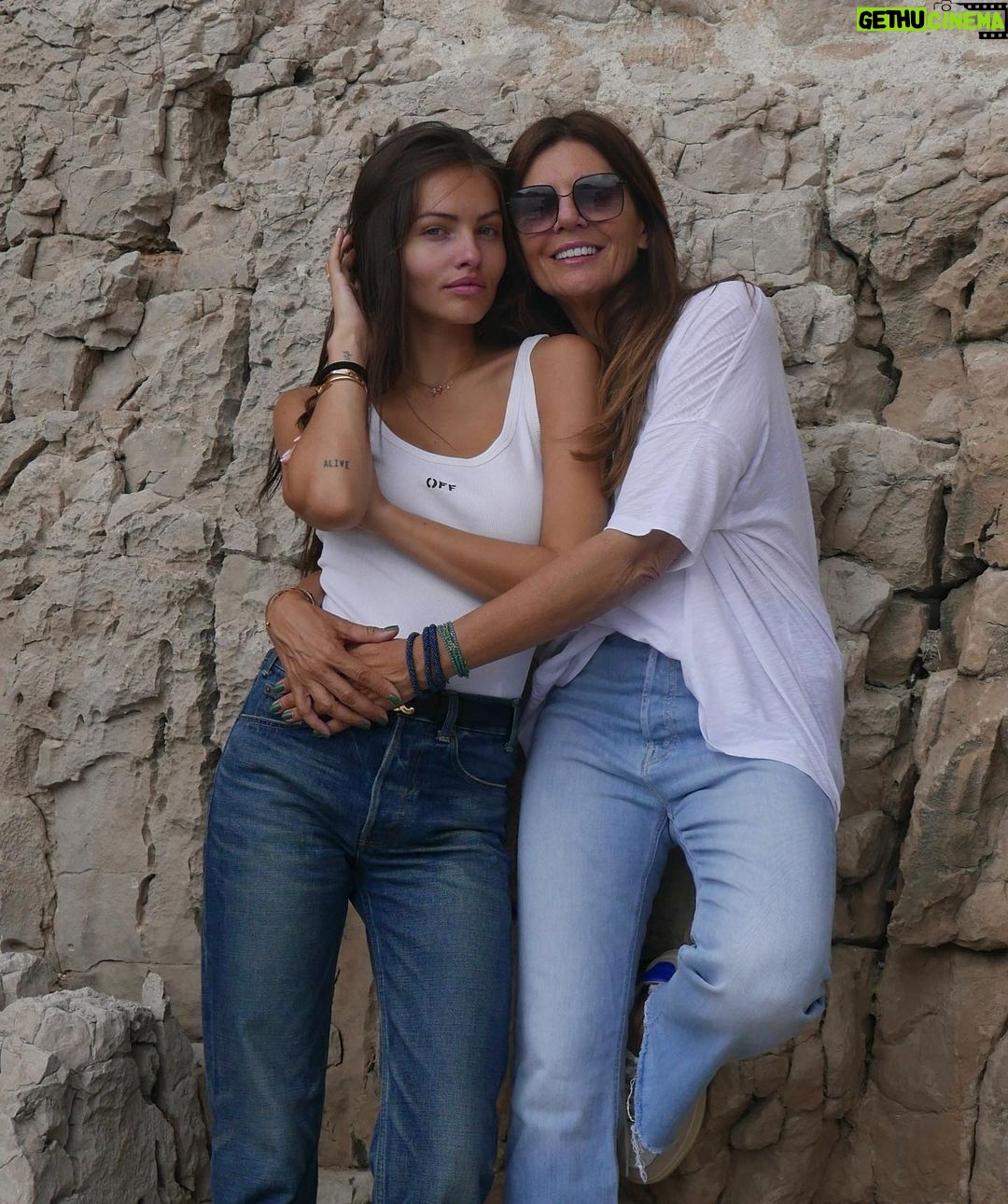Thylane Blondeau Instagram - Happy bday to the love of my life ❤️ merci maman ❤️ Je t’aime 🩵