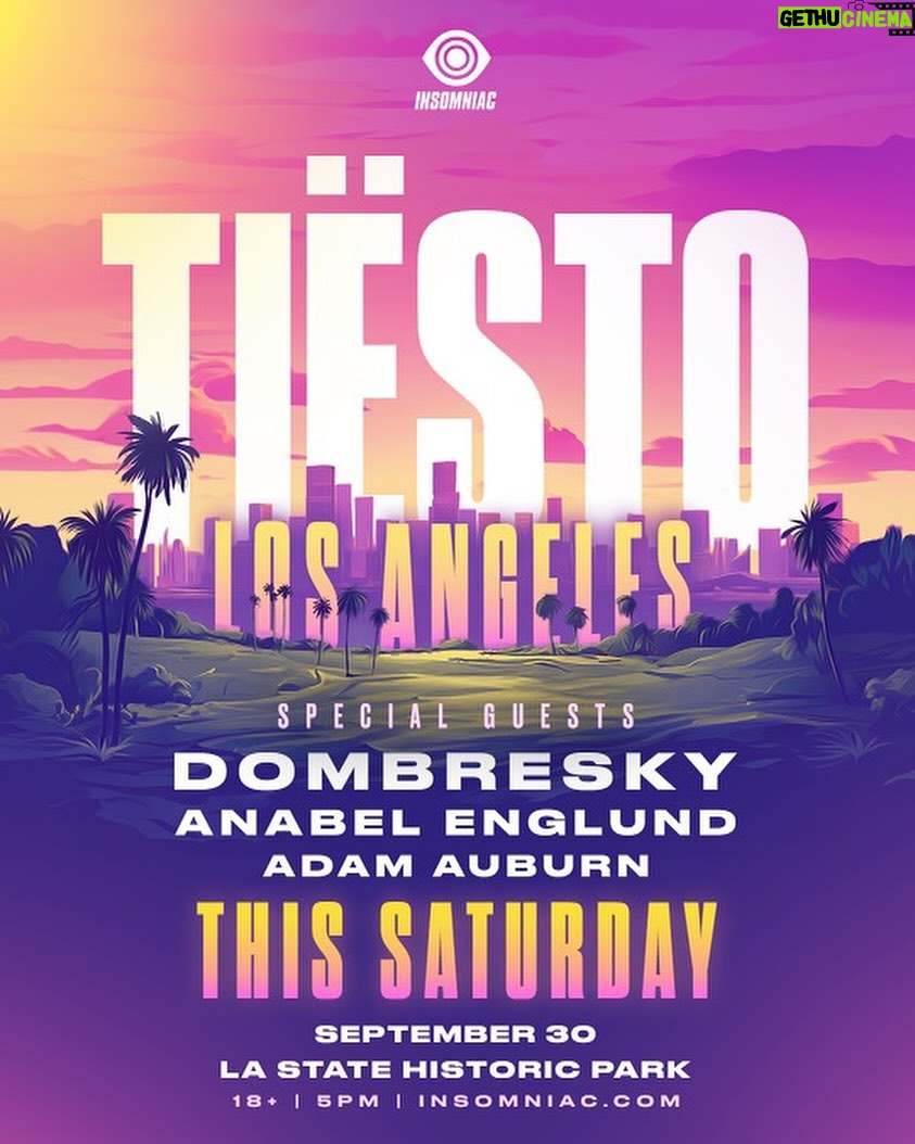 Tiësto Instagram - Can’t wait to party with you all in LA this Saturday !! I’m picking a few of you for VIP access, to say hi backstage and hang before the show and I’ll give you my signed Tiësto racing hat !! Comment and tag your friends, as many times for a greater chance. See you soon !