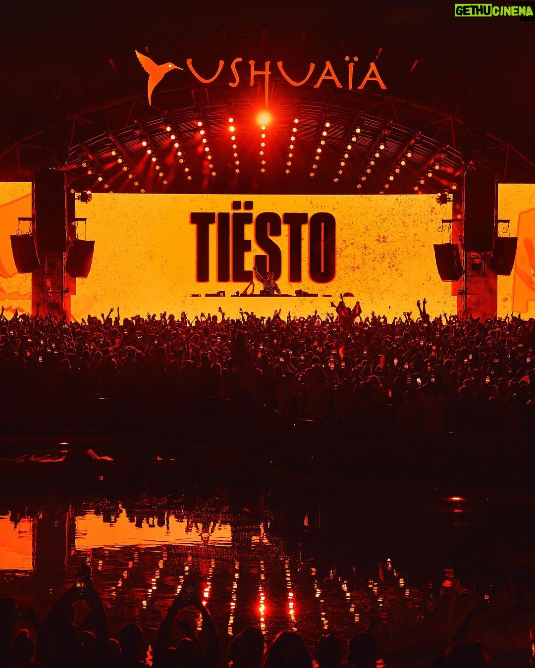 Tiësto Instagram - Great to be back on the Island!Excited for the rest of the season… Every Tuesday @ushuaiaibiza !! Ushuaïa Ibiza