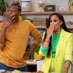Tia Mowry Instagram - Our facial expressions send me every time 😂 Not Like Mama is a new cooking show, hosted by me and @terrellgrice, where home chefs try to recreate their mom's famous dishes. #NotLikeMama is now streaming on @wearefilmrise!