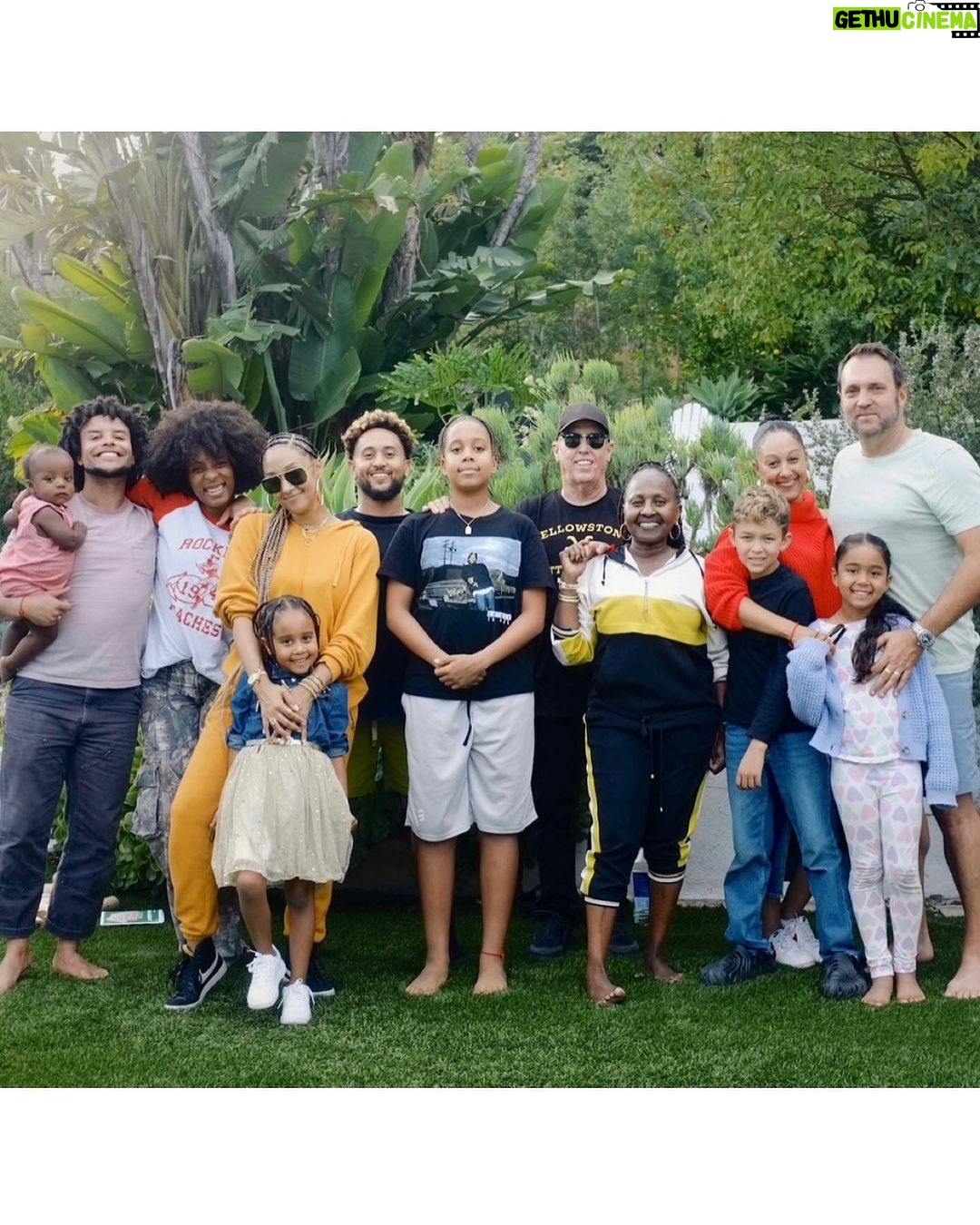 Tia Mowry Instagram - Embarking on the holiday festivities a bit early this year! There's something truly special about having the whole family gathered, relishing in the joy of the season. The absence of my sibling is always felt when we're apart, making these moments together in the same city all the more precious. From shared meals to lively conversations and a spirited game of cornhole, the competitive spirit among us adds an extra layer of fun π Reflecting on these times, I'm filled with gratitude for my family and the enduring memories we've created, as well as those yet to come. As we anticipate the upcoming holiday, I extend warm wishes to everyone for a joyous celebration with your loved ones. For those who find this season challenging, sending extra love your way π