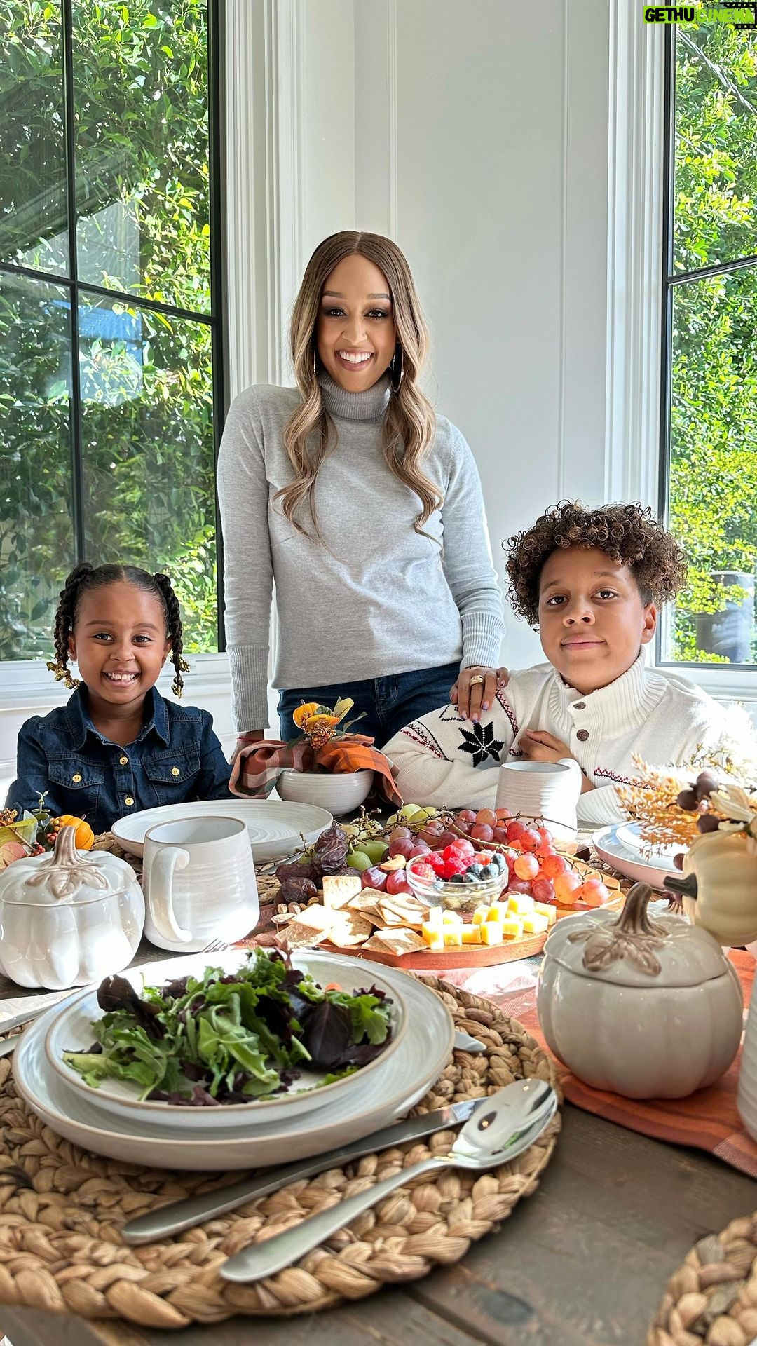 Tia Mowry Instagram - ad // Excited to be a #JCPpartner and show you how I prep for the holidays with @jcpenney! Whether you are an extreme holiday prepper like me or prefer to wait until the crowds settle down, you can shop for your own hosting essentials under $300 in-store and online at JCPenney.com. To find inspiration and to vote for your favorite #PenneyPrepperChallenge, stay tuned to JCPenney’s Instagram!