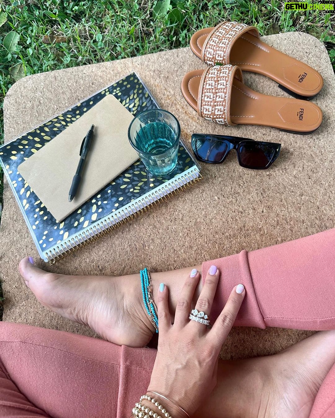 Tia Mowry Instagram - Who am I when I am not Tia the mom, Tia the actress, or Tia the sister? Over the past year, I've earnestly embarked on a journey to discover more about myself and determine what I truly desire in life. While I undeniably cherish the various roles I play in my life, it became imperative for me to delve deeper into understanding who Tia, the individual, is and what brings happiness to her life. This retreat hosted by @michaelatrimble was precisely what I needed at this point in my life. During my time there, I devoted a significant portion to journaling and focused on expressing the emotions and thoughts that I've been navigating throughout the year. A major revelation for me was the recognition that I am in a perpetual state of evolution, and not only is this acceptable, but it's actually wonderful. It signifies personal growth and the capacity to acquire knowledge and self-improvement. The more I prioritize self-care and ensure my own well-being, the more effectively I can support and assist others. Once my cup is full, I can be better at filling up those in my community!