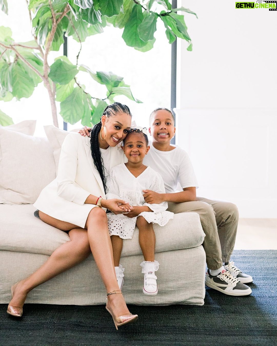 Tia Mowry Instagram - This solo trip has been incredibly significant and healing for me, but I have to admit, I'm missing my babies so much! I can’t wait to see them very soon, and I can't wait to give both of them a big, warm hug and tell them ‘I love you’ in person. Being a mother to these two is an absolute blessing, and my favorite job in this life! And, I'm still very grateful for this time to recharge and recenter so that I can return as the best possible mom for them 💕