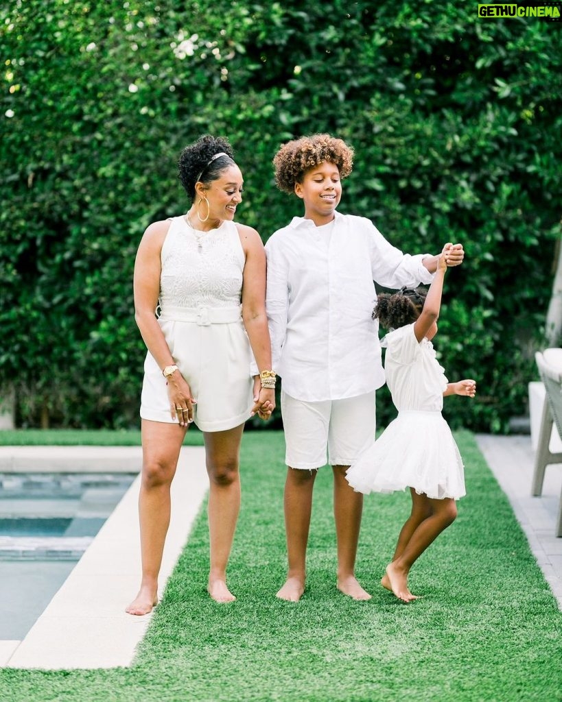 Tia Mowry Instagram - This solo trip has been incredibly significant and healing for me, but I have to admit, I'm missing my babies so much! I can’t wait to see them very soon, and I can't wait to give both of them a big, warm hug and tell them ‘I love you’ in person. Being a mother to these two is an absolute blessing, and my favorite job in this life! And, I'm still very grateful for this time to recharge and recenter so that I can return as the best possible mom for them 💕