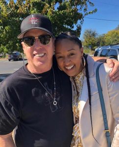 Tia Mowry Instagram - If you saw the prank I pulled on my dad last week, you’d know my dad does not play about me 😂 I feel so blessed to have an amazing girl dad. He's consistently been my protector and the one who's always in my corner, encouraging me to be a strong, confident woman. Over the years, I've cherished the unwavering love and support he's showered on me, whether it's in the context of work or family life. He's created a safe space where I can freely express myself and navigate any challenges life throws my way. Through him, I've learned invaluable lessons on what it means to be a supportive parent, and I aspire to be just as remarkable as him as I raise my own kids.
