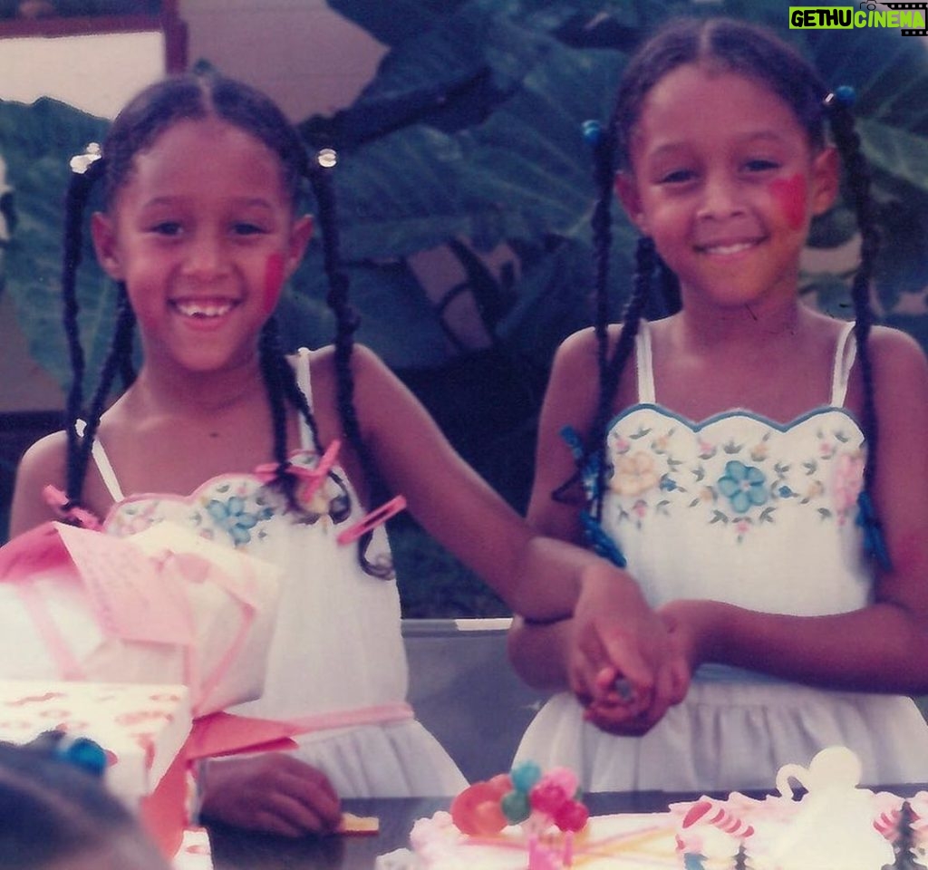 Tia Mowry Instagram - Happy birthday to my other half! @tameramowrytwo 💖45 years of so many shared memories, laughs, and love with many more to come. You are a light in the lives of so many, including mine, and I could not have asked for a better sister and friend. Cheers to many more years of sharing this day with you!