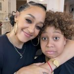 Tia Mowry Instagram - He’s been laughing a little too hard at my jokes lately…