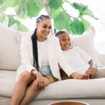 Tia Mowry Instagram - You best believe Cree and I had to bring the vibes to our favorite day: WASH DAY! ➿💦