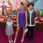 Tia Mowry Instagram - We got the golden ticket 🎟️ The @wonkamovie premiere was so much fun, and the kids loved the whimsical world of Willy Wonka! I grew up watching this movie and being so enthralled with the larger than life personality of Wonka, so I was really excited to see another take on the classic and be able to experience it with Cree and Cairo 🍫 I feel so blessed to be able to have these amazing experiences with my kids, and give them these cool opportunities! These moments with my kids are the memories I’ll always cherish 💕