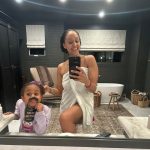 Tia Mowry Instagram - Mirror selfies with me and my forever best friend! Would do anything for this girl!