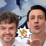 Tiago Pavinatto Instagram - Desafiei o @adrillesjorge a cantar no seu timbre de voz. O resultado foi desastroso… mas engraçado. Obrigado, @segre.gustavo Urus Restaurante
