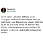 Tiago Pavinatto Instagram - Sabe o bandido que não é condenado, mas condena a vitima a pagar danos morais? São Paulo, Brazil