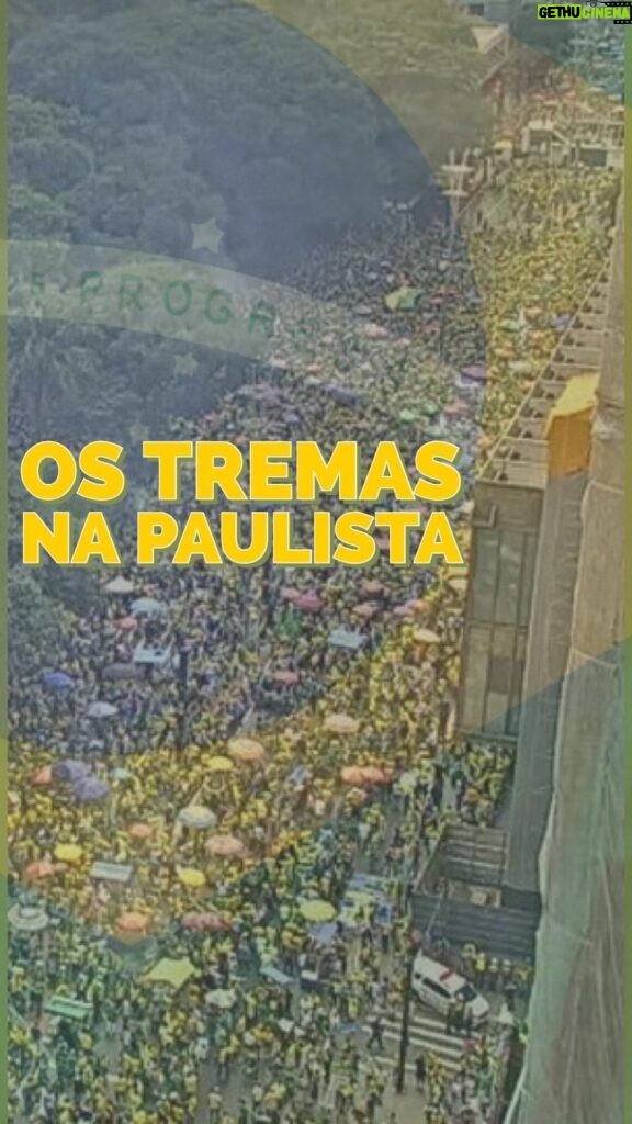 Tiago Pavinatto Instagram - #urgente #avenidapaulista #paulista #domingo #democracia São Paulo, Brazil