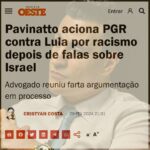 Tiago Pavinatto Instagram - ΛΠΤΙSSΙθΠΙSMθ é modalidade de ΛΠΤΙSSΕMITΙSMθ, que nada mais é do que RΑCΙSΜθ… que e CRΙΜΣ. São Paulo, Brazil