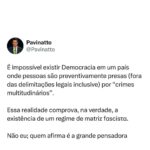 Tiago Pavinatto Instagram - A democracia está inabalada ou foi na balada? São Paulo, Brazil