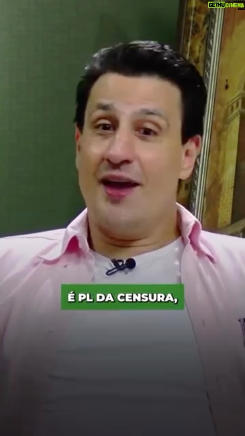 Tiago Pavinatto Instagram - Qual sua opinião sobre a PL da Fake News?👇