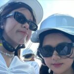 Tiara Andini Instagram - bersama Bapak Presiden @jokowi yang sedang menatap masa depan cerah di IKN 🤩🫶🏻 Ibu Kota Negara Indonesia