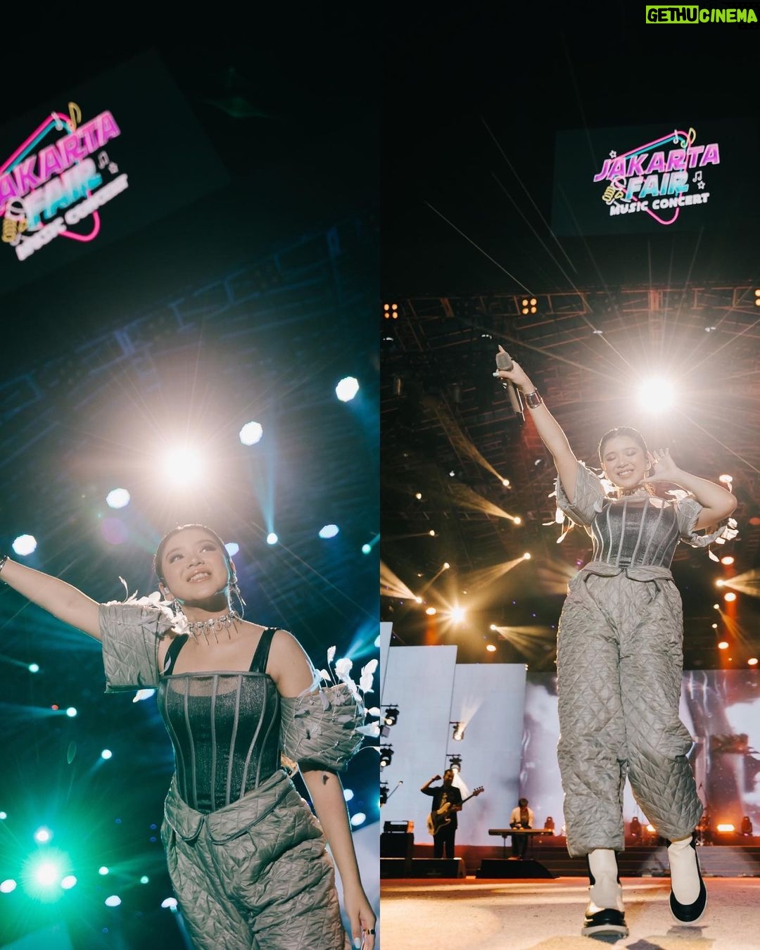 Tiara Andini Instagram - A night to remember 🌙 . . . Mua : @ochiipramita Hairdo : @pingsbraid Outfit : @farafa_farafa @rikkisi Lighting : @ardipradityaa VJ : @aprisubiyantoro Photographer : @fawzypadly