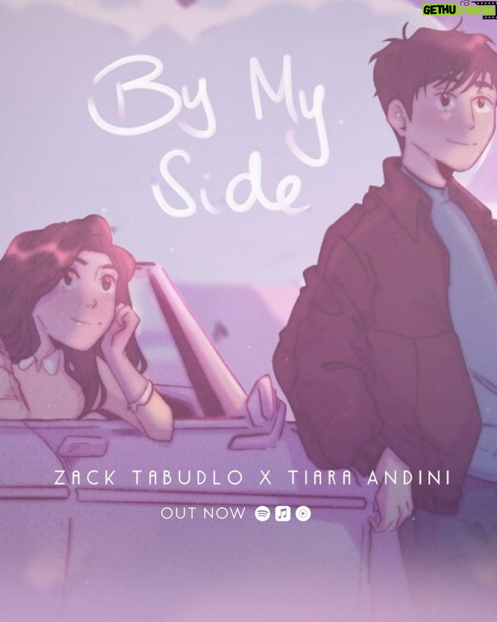 Tiara Andini Instagram - Tell me your favorite lyrics on our new song "By My Side" Comment down below! 🙌🏻🖤✨