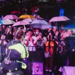 Tiara Andini Instagram - Masih terbayang rasanya nyanyi sambil hujan hujanan. Seru, tapi khawatir sama temen temen yang masih belain nonton dan nggak melipir demi bisa komunikasi lebih dekat. Love u guys! Stay healthy 🥺🖤