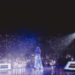 Tiara Andini Instagram - Thanks to @birukanlangit_indonesia Salah satu malam festival terbaikku karena semua berjalan lancar berkat orang orang di backstage maupun onstage dan penonton yang GOKIIILLLLLL! Semua bisa diajak kerjasama dan alhasil seruuu banget. Rasanya gapingin berenti nyanyi🥹 send a lot of love for all of u guys🥰🖤🖤🖤