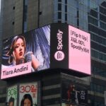 Tiara Andini Instagram - 안녕하세요~ ada aku di Gangnam, Seoul 🥹 Thank you for the support @spotifyid @spotifyasia! Jangan lupa stream ‘Flip It Up’ di @spotify. 감사합니다 🫰🏻