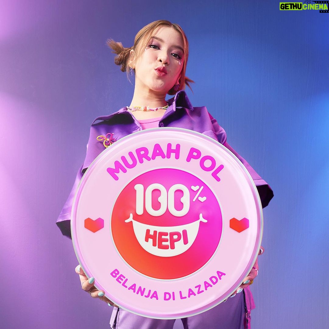 Tiara Andini Instagram - Selain harganya murah, produk - produk Lazada berkualitas dan ada pengiriman cepat dan gratis ongkir. Makanya, belanja 100% #HepidiLazada @lazada_id
