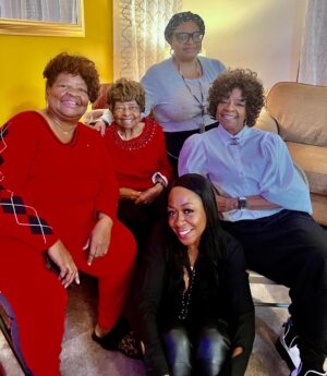 Tichina Arnold Instagram - August 18th!!! Happy 94 years of thriving Grandma! Our family is blessed because of your Prayers, Strength, Love and Tenacity. Thank you for being the true example of a Queen. Keep goin “Ol Lady”. I honor you.