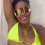 Tichina Arnold Instagram - I must admit, the journey of returning to nurturing my natural hair again, has been an arduous one. I didn’t realize my forehead was so big. Damn. Lol! Song: #HigherCalling Artists: @missjillscott & @bigkrit Mullet Beach