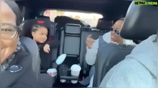 Tichina Arnold Instagram - Jammin with my Nephew on the way to the airport. #FamilyTravelDay We all deserve to be FLY! #HappyHumpDay Song: Fly as me Artists: #silksonic