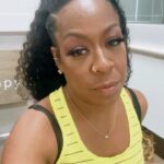 Tichina Arnold Instagram - Been up & awake handling things since 3am…but refuse to miss my much needed #workout. Health first. Oh Lort. @fitbyjoc Plays no games. Lol. Let’s goooo! @arnstar played with us today.