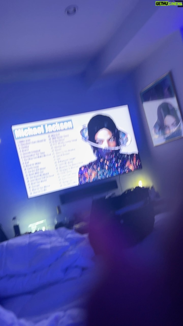 Tichina Arnold Instagram - Date night! Chillin In bed with @michaeljackson #Babyyoda & Chips…oh yeah and Zayne. Age 3 going on 30. Lmao!