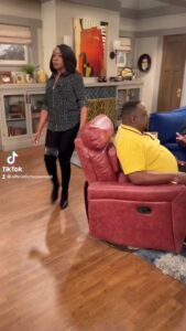 Tichina Arnold Instagram - Ok. I know I’m always late with keeping up with the trends. Better late than never I guess. Lol. CBS Studios-Radford