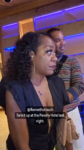 Tichina Arnold Instagram - Ok. About last night. Somehow the church never leaves you. You were awesome last night my friend @ikennethcrouch I know. I know. I’m loud. Can’t help it sometimes. LORT! Pray for me. Lol!