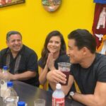 Tiffani Thiessen Instagram - Back with one of my favorite guys @mariolopez. We came, we dined, we conquered! One of my favorite restaurants, @antojitos_los_cuates_ I think Mario was impressed. Thanks @streetgourmetla for always keeping me in the know.